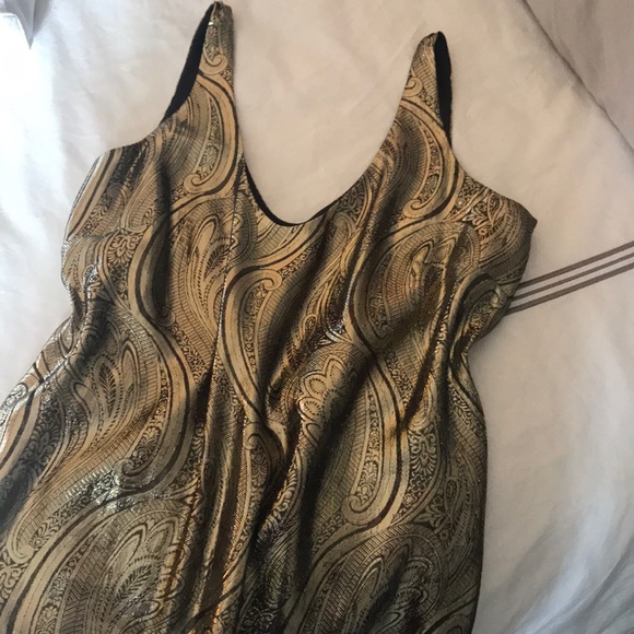 J Crew Gold Metallic Top - Picture 4 of 5
